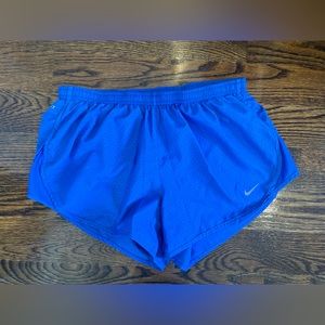 Nike Dri-Fit Running Shorts in Royal Blue - Size M